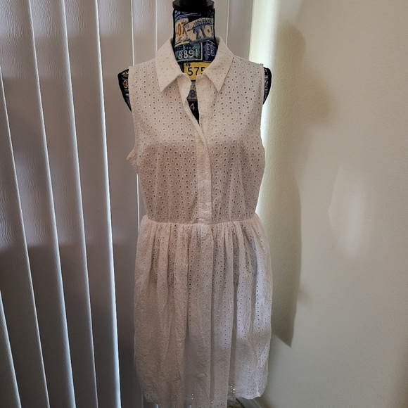 NWT LANE BRYANT SIZE 14 WHITE DRESS - Picture 2 of 6